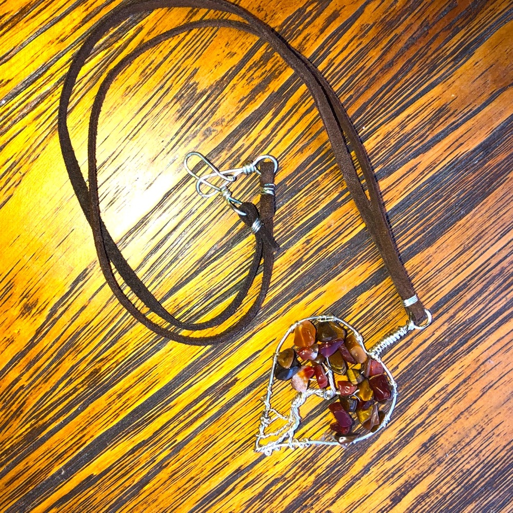 Tree of life necklace.